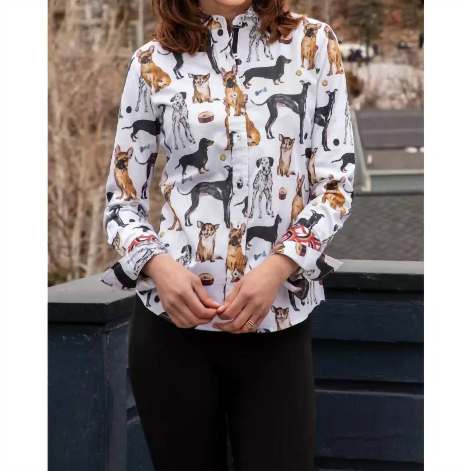 New Dizzy-Lizzie Rome Shirt - Pooches In Dogs